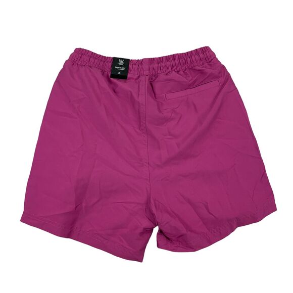 INC Mens Regular Fit Quick Dry Solid 5" Swim Trunks Purple S - Picture 3 of 4
